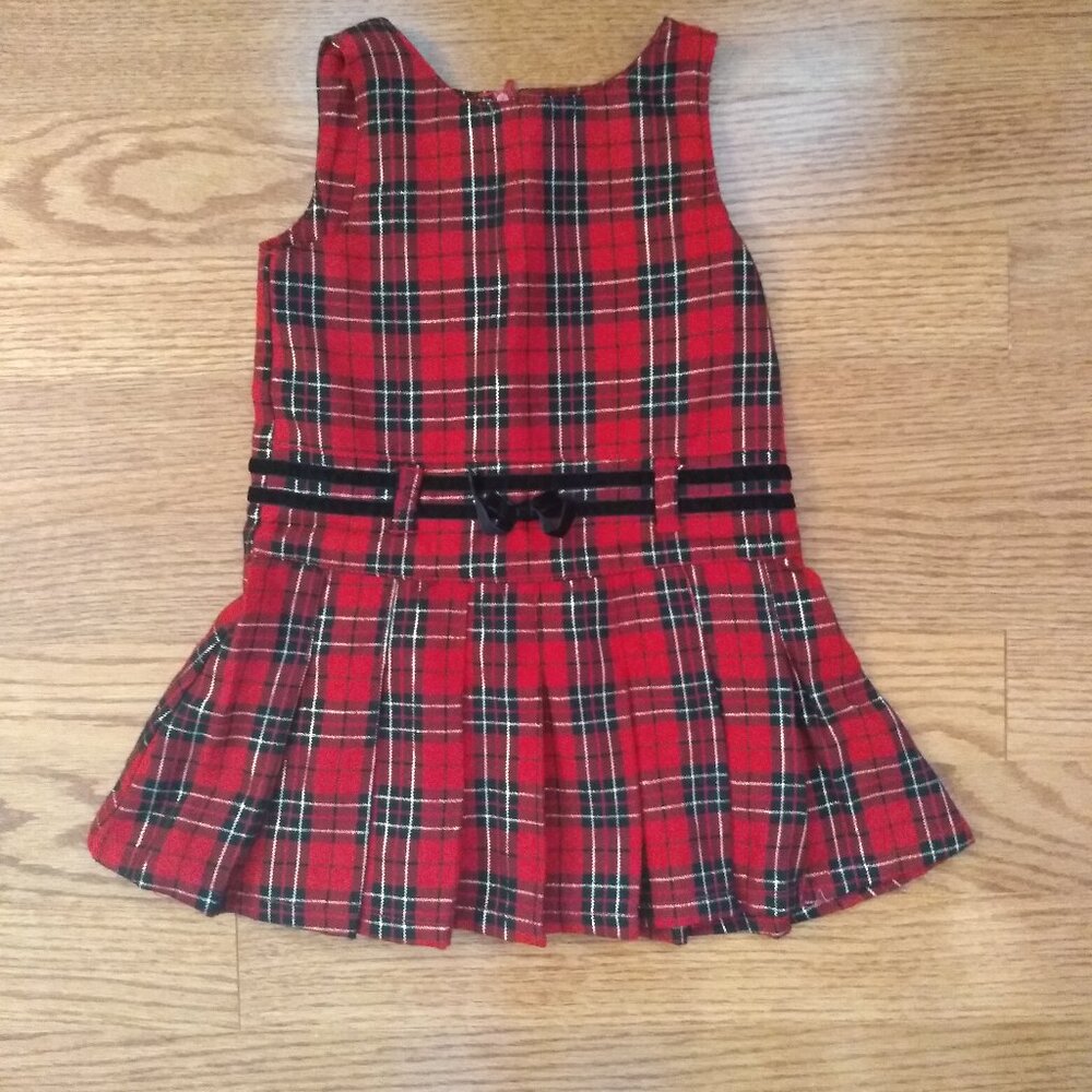 2T | Plaid Ruffled Dress | Wonderkids